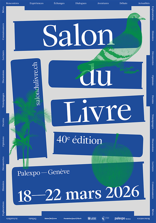 Affiche salon du livre Palexpo